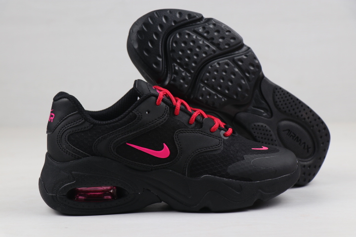 Women Nike Air Max Advantage 4 Black Peach Shoes - Click Image to Close